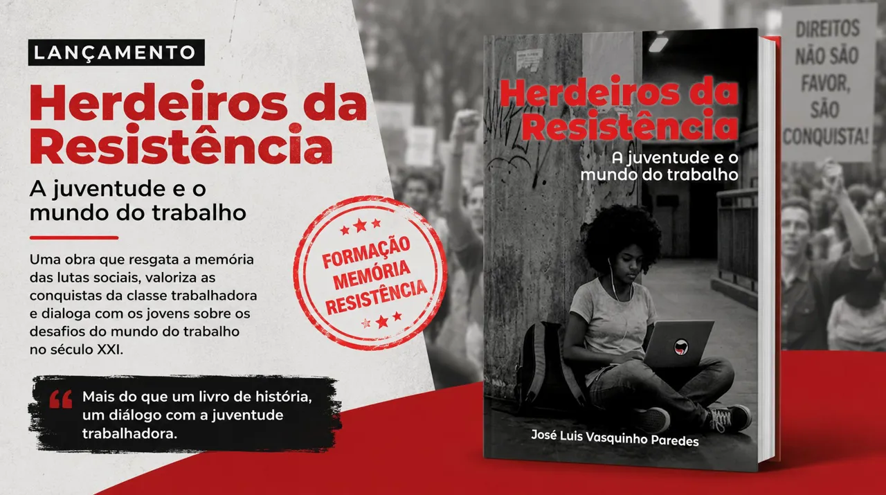 Herdeiros da Resistência: livro de assessor da Contraf-CUT resgata a história das lutas trabalhistas para dialogar com a juventude